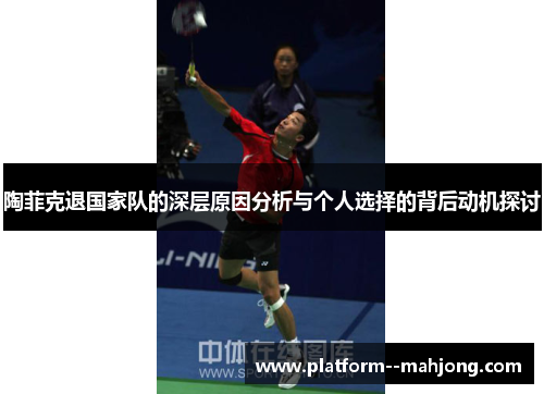 陶菲克退国家队的深层原因分析与个人选择的背后动机探讨 陶菲克退国家队的深层原因分析与个人选择的背后动机探讨
